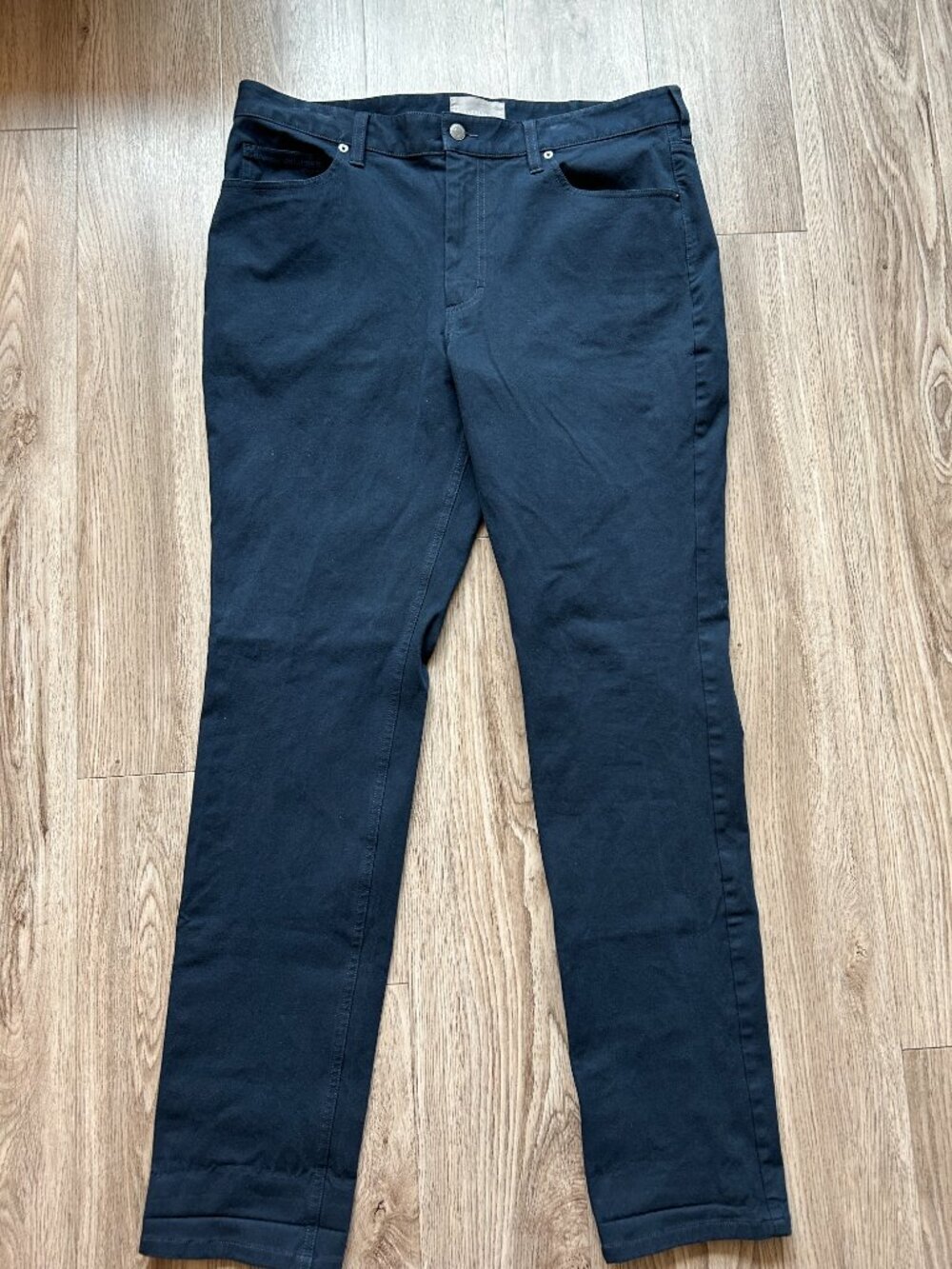 Everlane Men's The Stretch Twill 5-Pocket Pant in Navy Size 36x34 - Picture 5 of 12